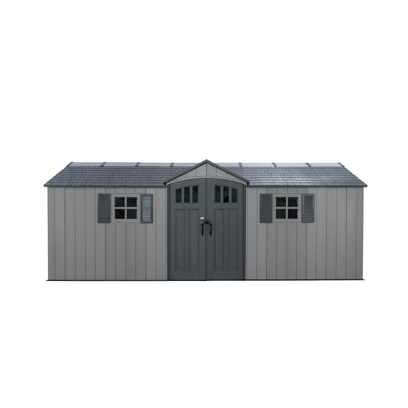 Lifetime Dual 20 x 8 Entry with Carriage Doors -Gray (60456)