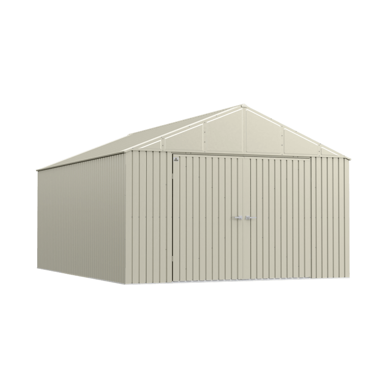 Arrow Elite 12x16 Steel Storage Shed Kit - Cool Grey (EG1216CG)