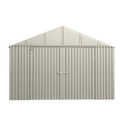 Arrow Elite 14x12 Steel Storage Shed - Cool Grey (EG1412CG)