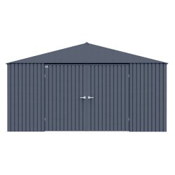 Arrow Elite 14x16 Steel Storage Shed - Anthracite (EG1416AN)