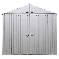 Arrow 8x6 Elite Steel Storage Shed Kit - Galvalume (EG86AB)