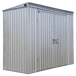 Arrow 8x4 Elite Steel Storage Shed Kit - Galvalume (EP84AB)
