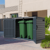 Duramax MultiStore 6x3 Vinyl Recycle Bin Shed Kit (90225) Duramax MultiStore 6x3 Vinyl Recycle Bin Shed Kit (90225)