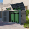 Duramax MultiStore 6x3 Vinyl Recycle Bin Shed Kit (90225) Duramax MultiStore 6x3 Vinyl Recycle Bin Shed Kit (90225)