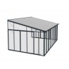 Palram - Canopia 13'x14' SanRemo Patio Enclosure Kit - Gray/Clear (HG9063) Palram - Canopia 13'x14' SanRemo Patio Enclosure Kit - Gray/Clear (HG9063)