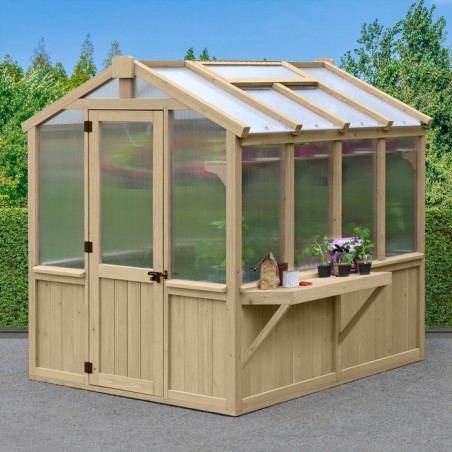 Yardistry Meridian Greenhouse Workstation (YM11816COM)