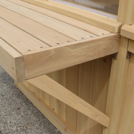 Yardistry Meridian Greenhouse Workstation (YM11816COM)