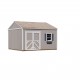 Handy Home Columbia 12x20 Wood Storage Shed w/ Flexible Door locations - Floor Included (18221-1)