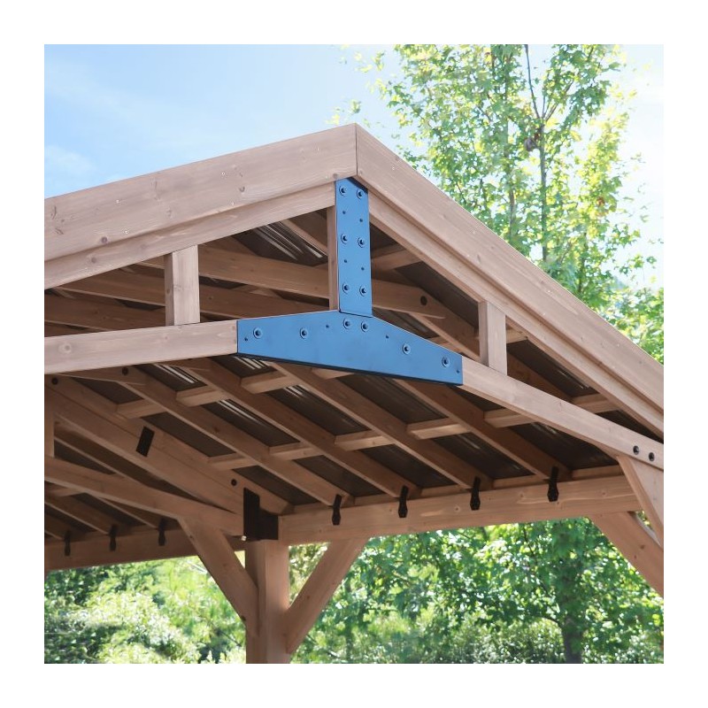 Yardistry 14 x 34 Multi-Purpose Shade Structure Kit (YM12871COM)