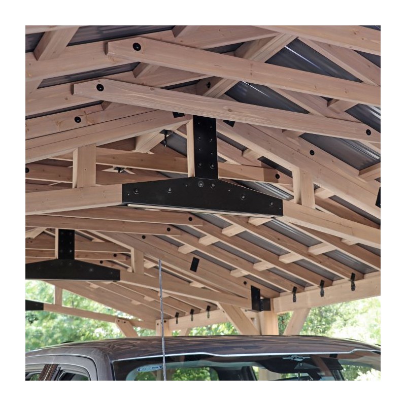 Yardistry 14 x 34 Multi-Purpose Shade Structure Kit (YM12871COM)