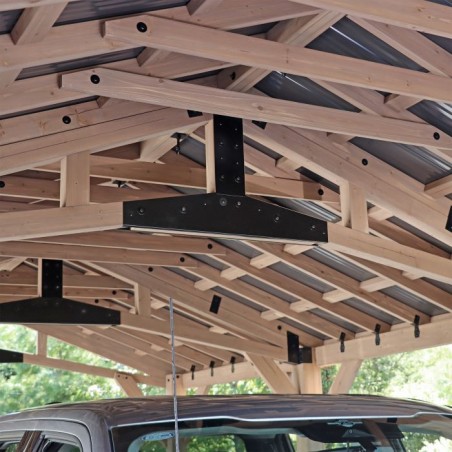 Yardistry 14 x 34 Multi-Purpose Shade Structure Kit (YM12871COM)