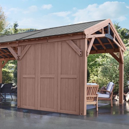 Yardistry Privacy Wall Kit for Multi-Purpose Shade Structure (YM12728COM)