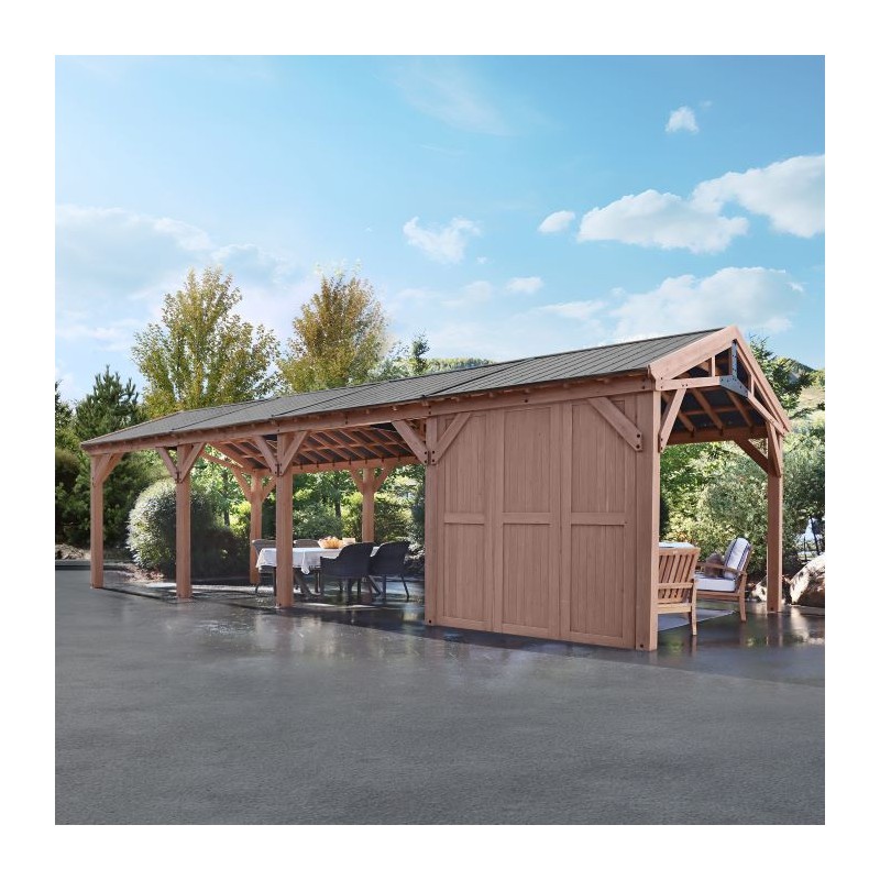 Yardistry Privacy Wall Kit for Multi-Purpose Shade Structure (YM12728COM)