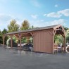 Yardistry Privacy Wall Kit for Multi-Purpose Shade Structure (YM12728COM)