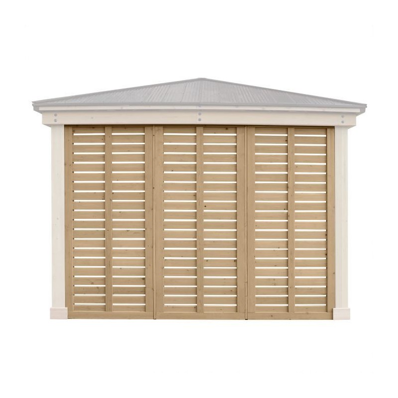 Yardistry Meridian 12′ Privacy Wall Kit (YM11804COM)