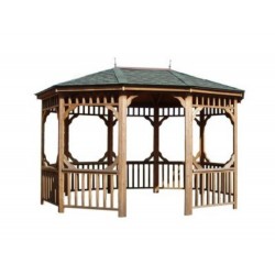 Handy Home 10x14 Monterey Oval Gazebo Kit (19500-6) 