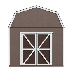 Handy Home 10x10 Braymore Wood Storage Shed Kit (19449-8)