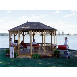 Handy Home 10x14 Monterey Oval Gazebo Kit (19500-6)