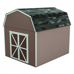Handy Home 10x14 Braymore Wood Storage Shed Kit w/ Floor (19455-9)