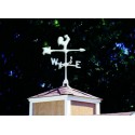 Handy Home Cupola - For 8' & 10' Wide Buildings w/ Rooster Weathervane (18814-5 & 19990-5)