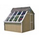 Handy Home Phoenix 8x10 Solar Shed Greenhouse Kit (18147-4)
