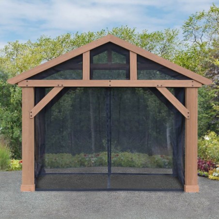 Yardistry 14 x 12 Pavilion Mesh Netting Kit (YM12834XCOM)