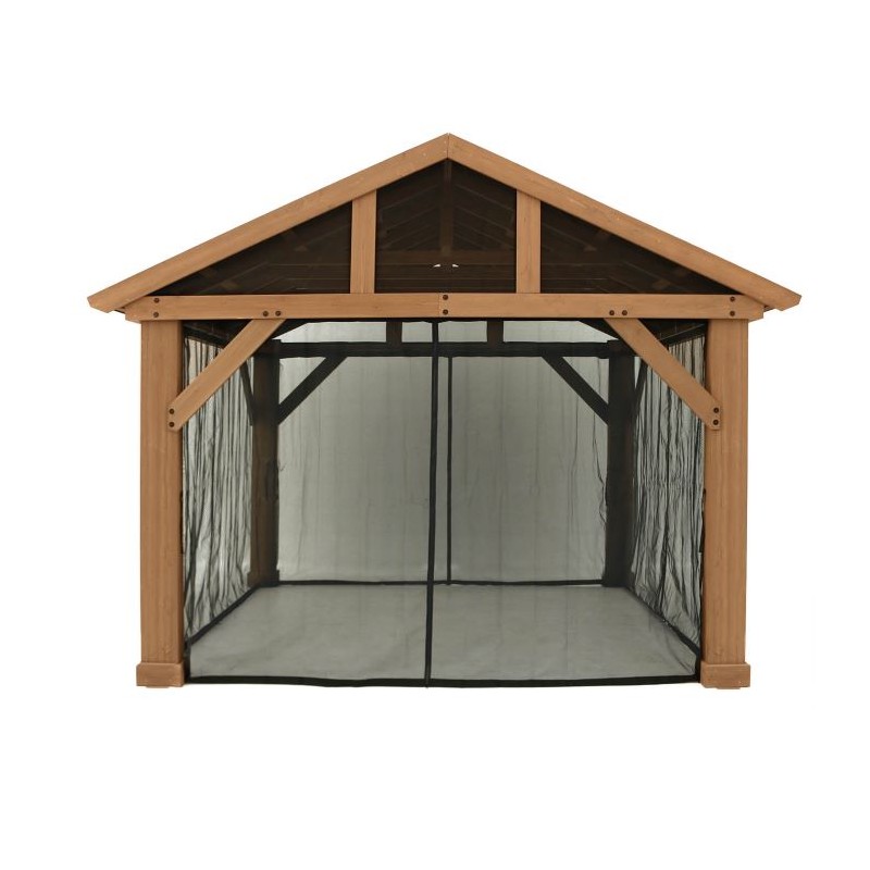 Yardistry 14 x 12 Pavilion Mesh Netting Kit (YM12834XCOM)