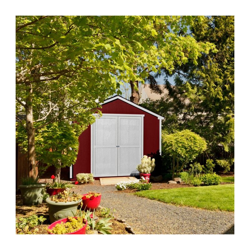 Handy Home Cumberland 10x16 Economical Wood Storage Shed Kit (18285-3)