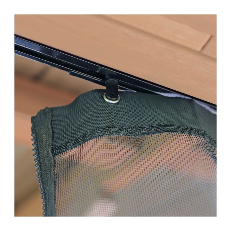 Yardistry 12 x 10 Gazebo Mesh Netting Kit (YM12938XCOM)