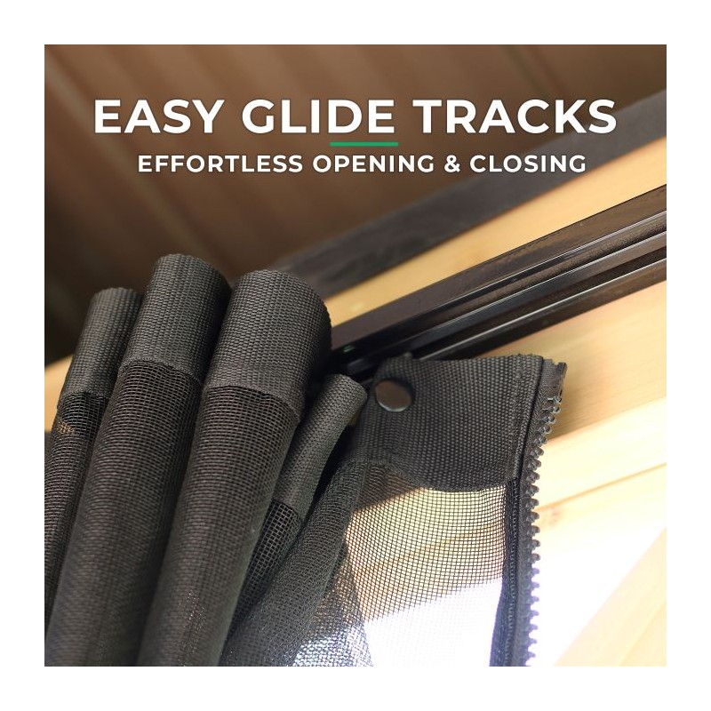 Yardistry Meridian 12 x 24 Gazebo Mesh Netting Kit (YM12789COM)