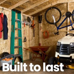 Handy Home Cumberland 10x16 Economical Wood Shed Kit with Floor (18286-0)