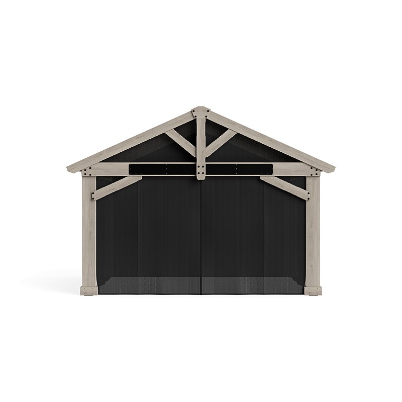 Yardistry Timber Frame Pavilion 16 x 14 Mosquito Mesh Kit (YM12928COM)