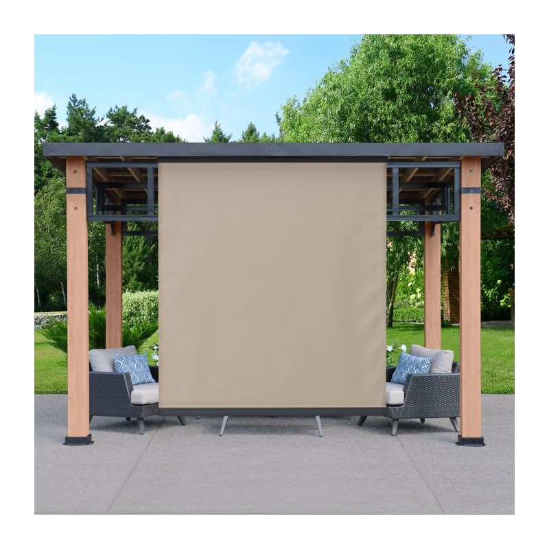 Yardistry 7.5 x 7.5 Outdoor Roller Shade Kit (YM12727COM)