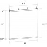 Yardistry 7.5 x 7.5 Outdoor Roller Shade Kit (YM12727COM)