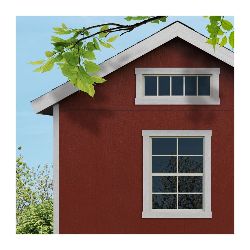 Handy Home Yardline Berkdale 14x8 Wood Shed with Floor (19464-1)