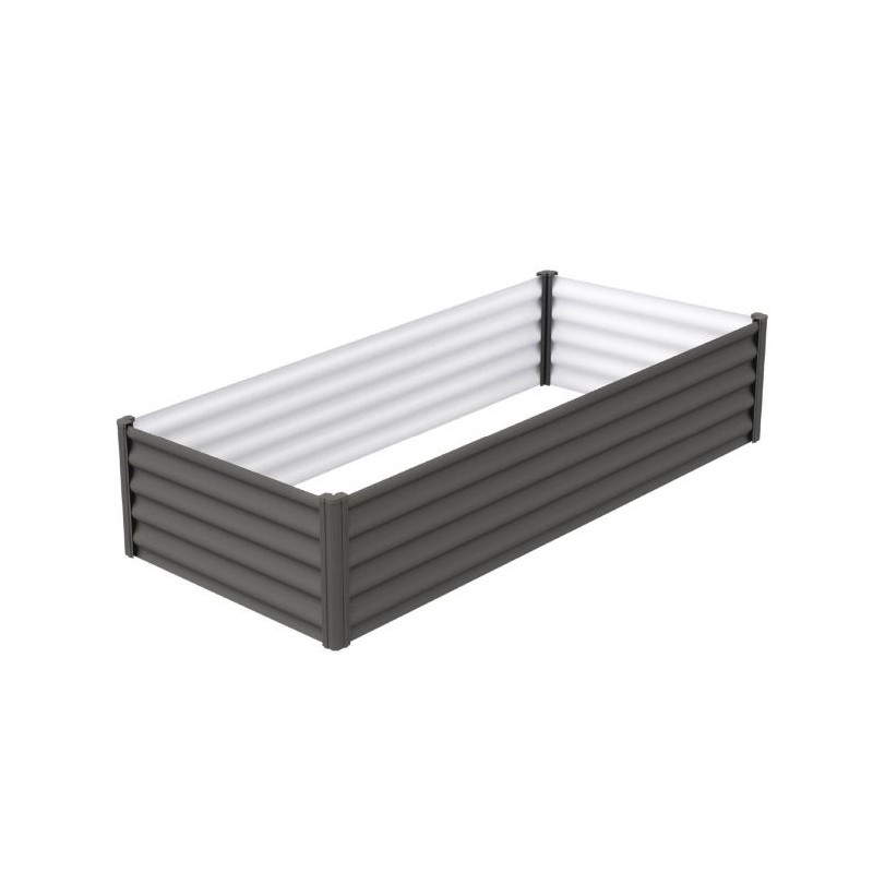 Absco Organic Garden Co 6' x 3' Metal Rectangle Garden Bed Kit - (AB1301)