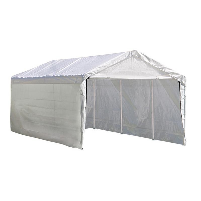 ShelterLogic 10 ft. x 20 ft Max AP Canopy 3-in-1 with Enclosure Kit (23532)