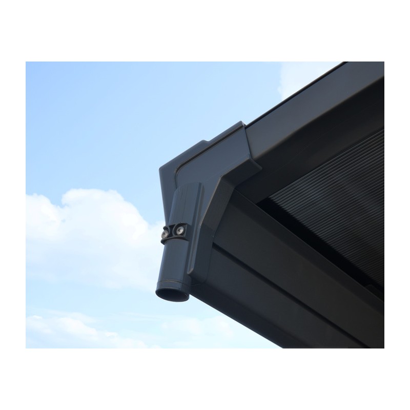Palram – Canopia 16x9.5 Vitoria 5000 Carport Kit - Gray (HG9130)