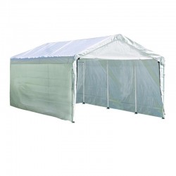 ShelterLogic 10x20 Enclosure Kit for MaxAP Canopy - White (25775)
