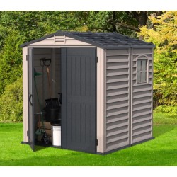 DuraMax 6x6 StoreMate Plus Vinyl Storage Shed Kit w/ Floor (30425)