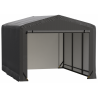Shelterlogic ShelterTube 10x14x8 Garage Kit Wind and Snow Load Rated - Gray (SQAACC0103C01001408)