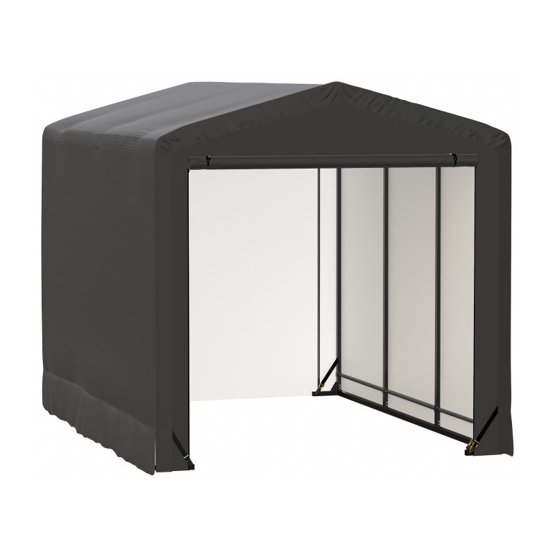 Shelterlogic ShelterTube 10x14x10 Garage Kit Wind and Snow Load Rated - Gray (SQAACC0103C01001410)