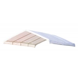 Shelter Logic 12x26 Canopy Replacement Cover - White (10059)