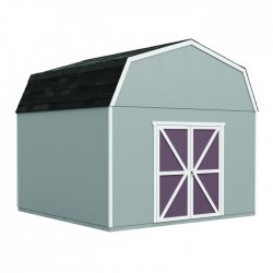 Handy Home 12x12 Hudson Wood Storage Shed Kit w/ Floor (19442-9)