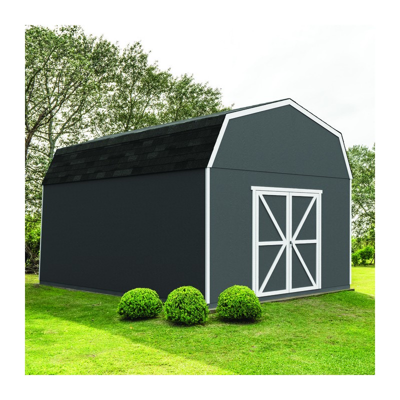 Handy Home 12x24 Hudson Wood Storage Shed Kit w/ Floor (19448-1)