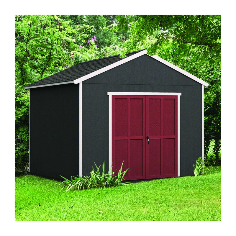 Handy Home 10x10 Rookwood Wood Storage Shed Kit (19427-6)