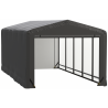 Shelterlogic ShelterTube 12x27x8 Garage Kit Wind and Snow Load Rated - Gray (SQAACC0103C01202708)