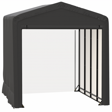 Shelterlogic ShelterTube 14x23x16 Garage Kit Wind and Snow Load Rated - Gray (SQAACC0103C01402316)