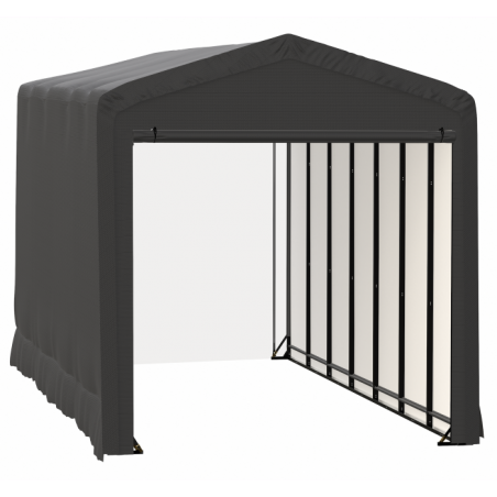 Shelterlogic ShelterTube 14x32x16 Garage Kit Wind and Snow Load Rated - Gray (SQAACC0103C01403216)
