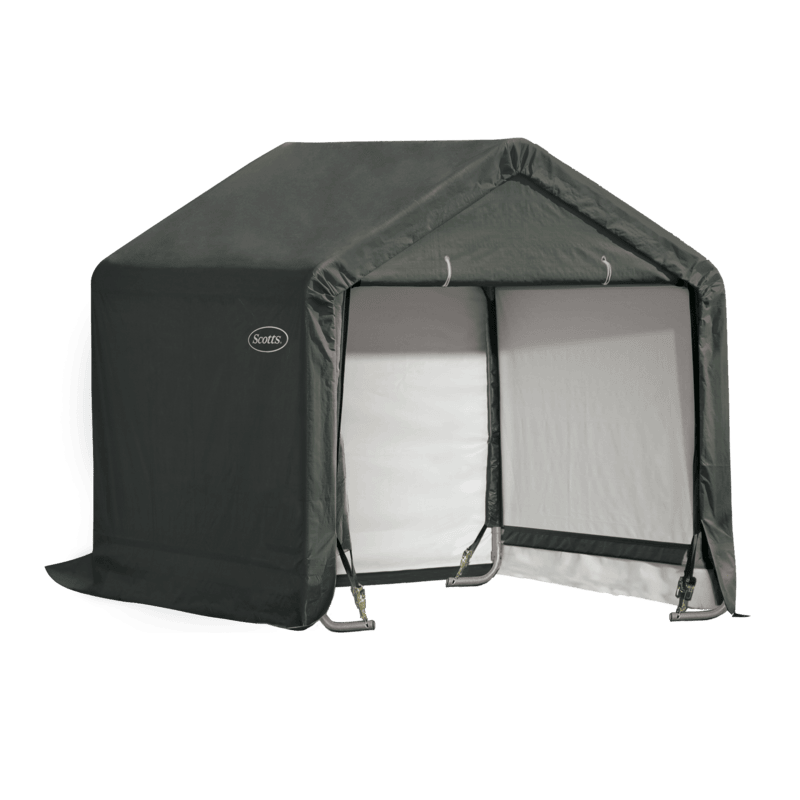 Shelter Logic Scotts 6x6x6 Storage Shed Kit Green Peak - (70491)